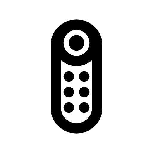 Google-tv-remote-outline SVG Icon - Free Google-tv-remote-outline PNG ...