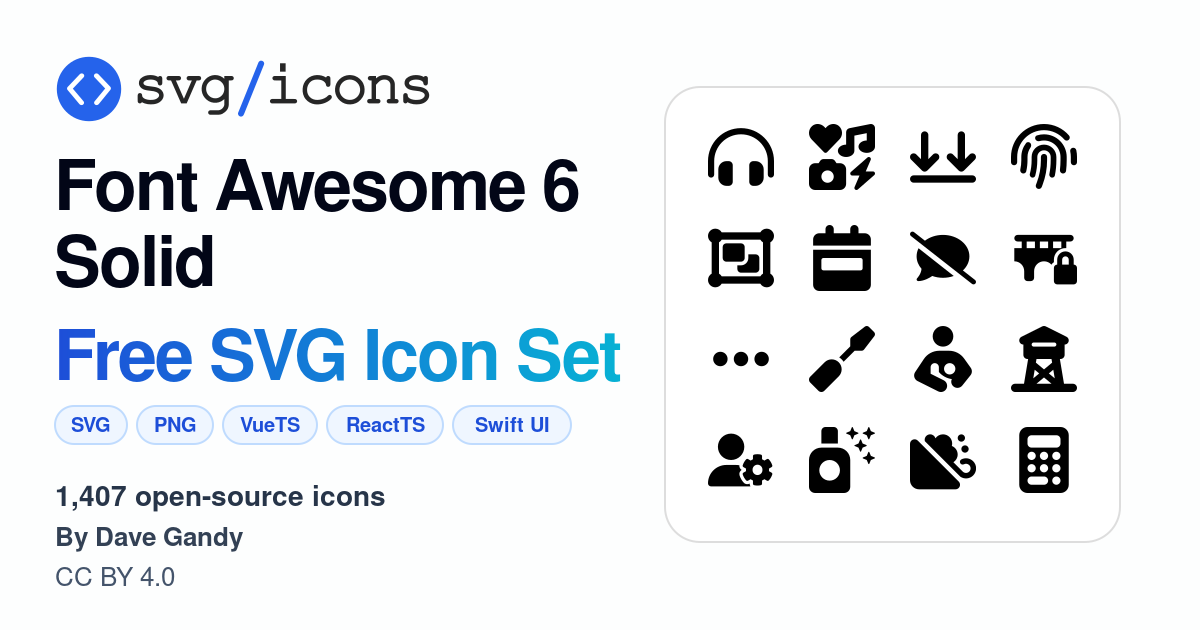 Svg/icons - Font Awesome 6 Solid Icon Set, 1407 free SVG icons