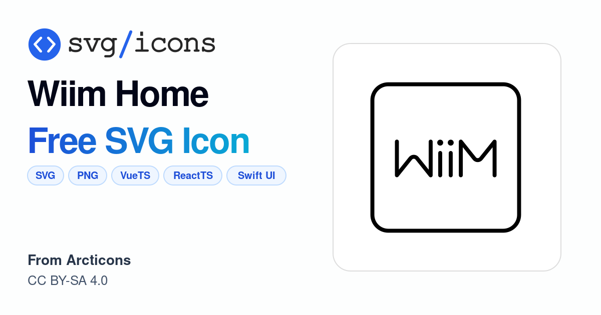 Wiim-home SVG Icon - Free Wiim-home PNG & SVG Download