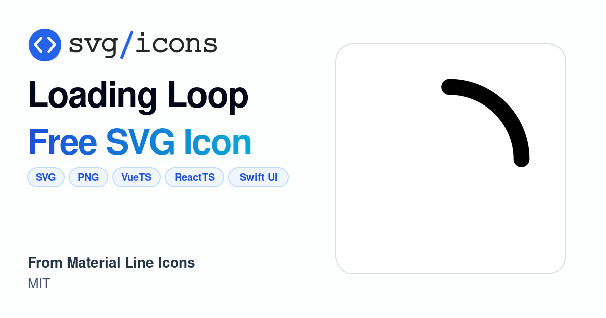 Loading-loop SVG Icon - Free Loading-loop PNG & SVG Download
