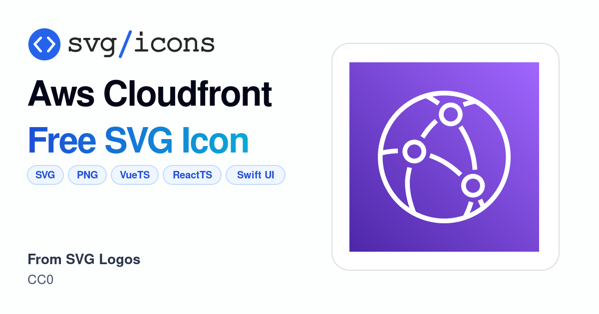 Aws-cloudfront SVG Icon - Free Aws-cloudfront PNG & SVG Download