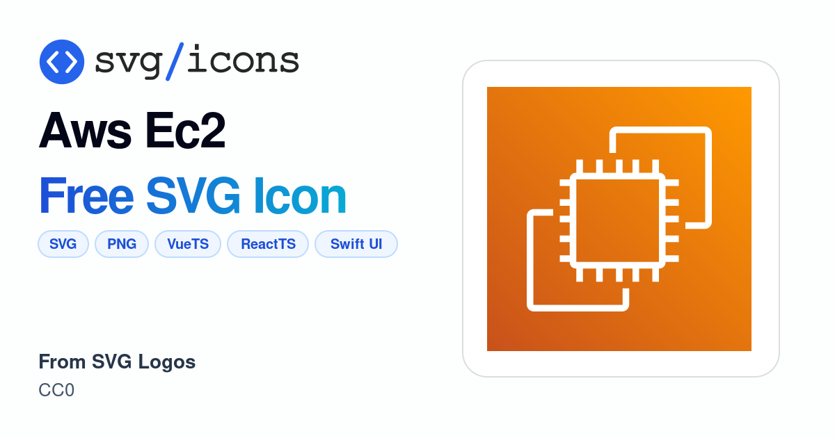 Aws-ec2 SVG Icon - Free Aws-ec2 PNG & SVG Download