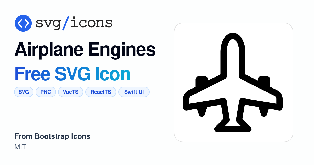 Airplane-engines SVG Icon - Free Airplane-engines PNG & SVG Download