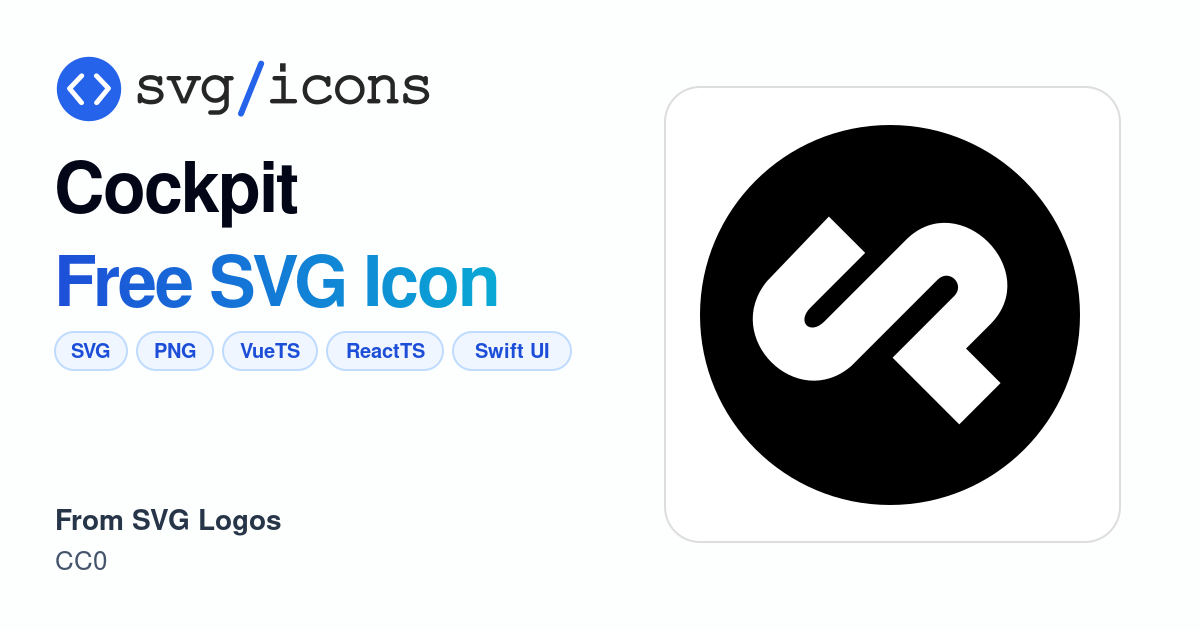 Cockpit SVG Icon - Free Cockpit PNG & SVG Download