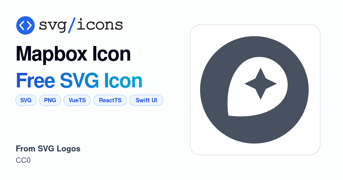 Mapbox-icon SVG Icon - Free Mapbox-icon PNG & SVG Download