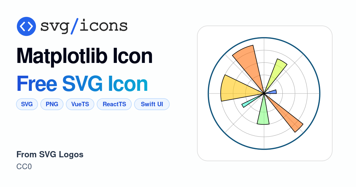 Matplotlib-icon SVG Icon - Free Matplotlib-icon PNG & SVG Download