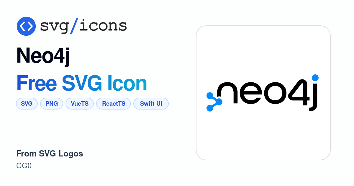 Neo4j SVG Icon - Free Neo4j PNG & SVG Download