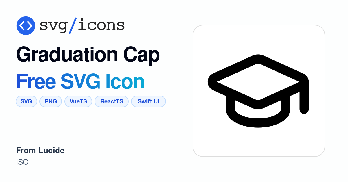 Graduation-cap SVG Icon - Free Graduation-cap PNG & SVG Download