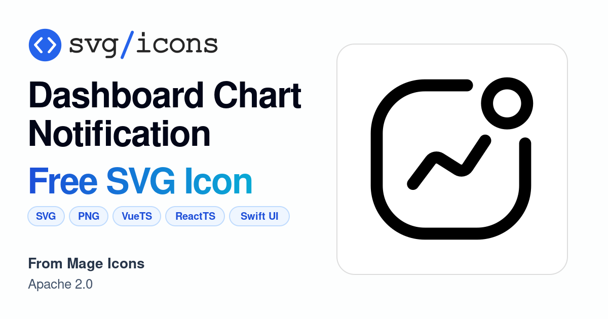 Dashboard-chart-notification SVG Icon - Free Dashboard-chart ...