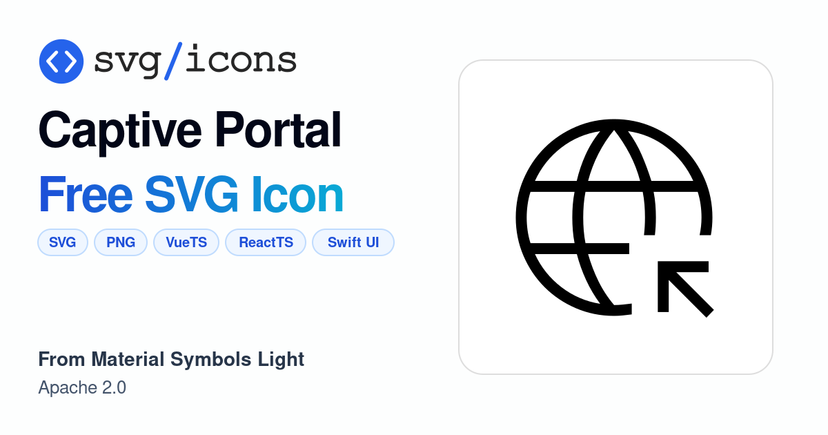 Captive-portal SVG Icon - Free Captive-portal PNG & SVG Download