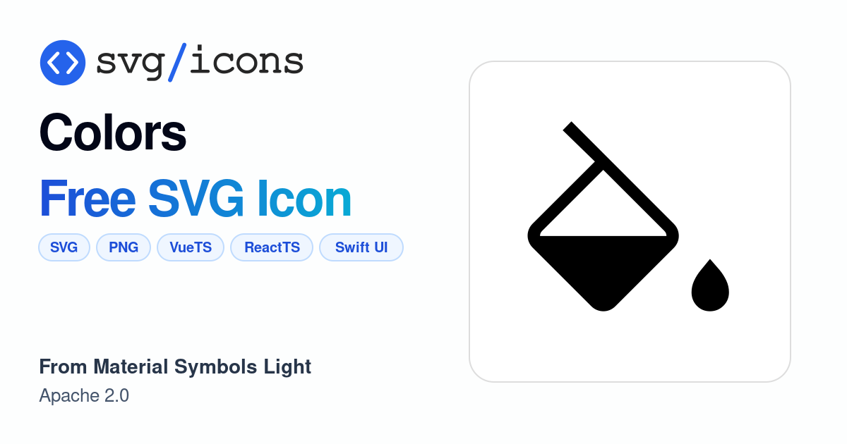 Colors SVG Icon - Free Colors PNG & SVG Download