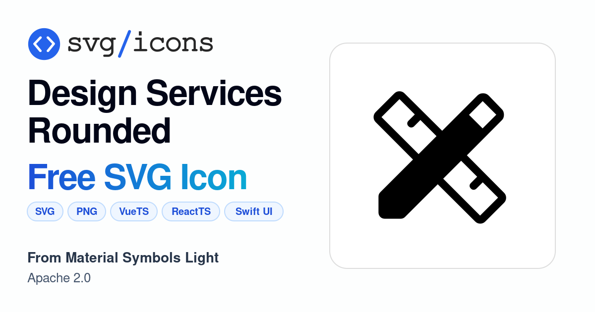 Design-services-rounded SVG Icon - Free Design-services-rounded PNG ...