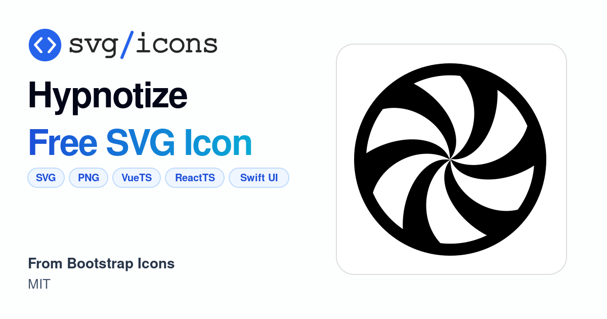 Hypnotize SVG Icon - Free Hypnotize PNG & SVG Download