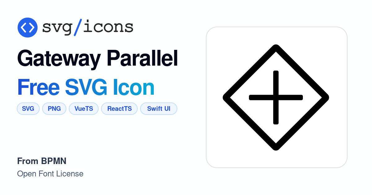 Gateway-parallel SVG Icon - Free Gateway-parallel PNG & SVG Download
