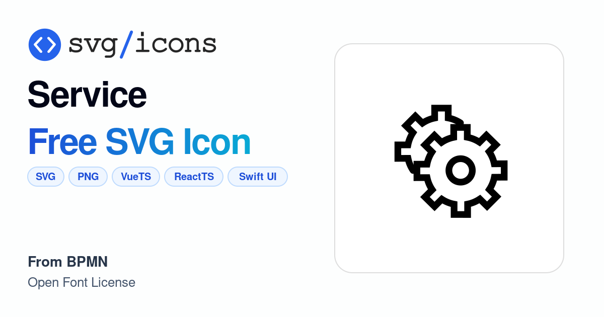 Service SVG Icon - Free Service PNG & SVG Download