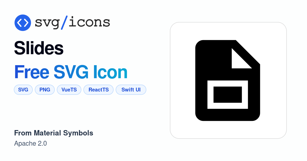 Slides SVG Icon - Free Slides PNG & SVG Download