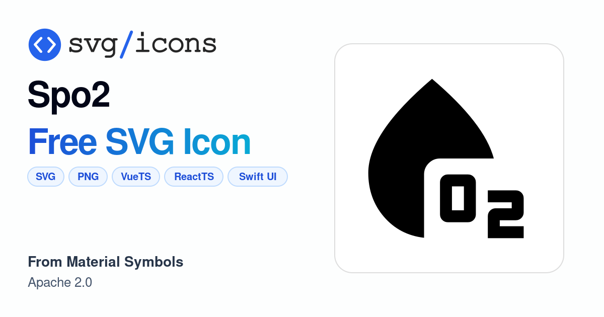 Spo2 SVG Icon - Free Spo2 PNG & SVG Download