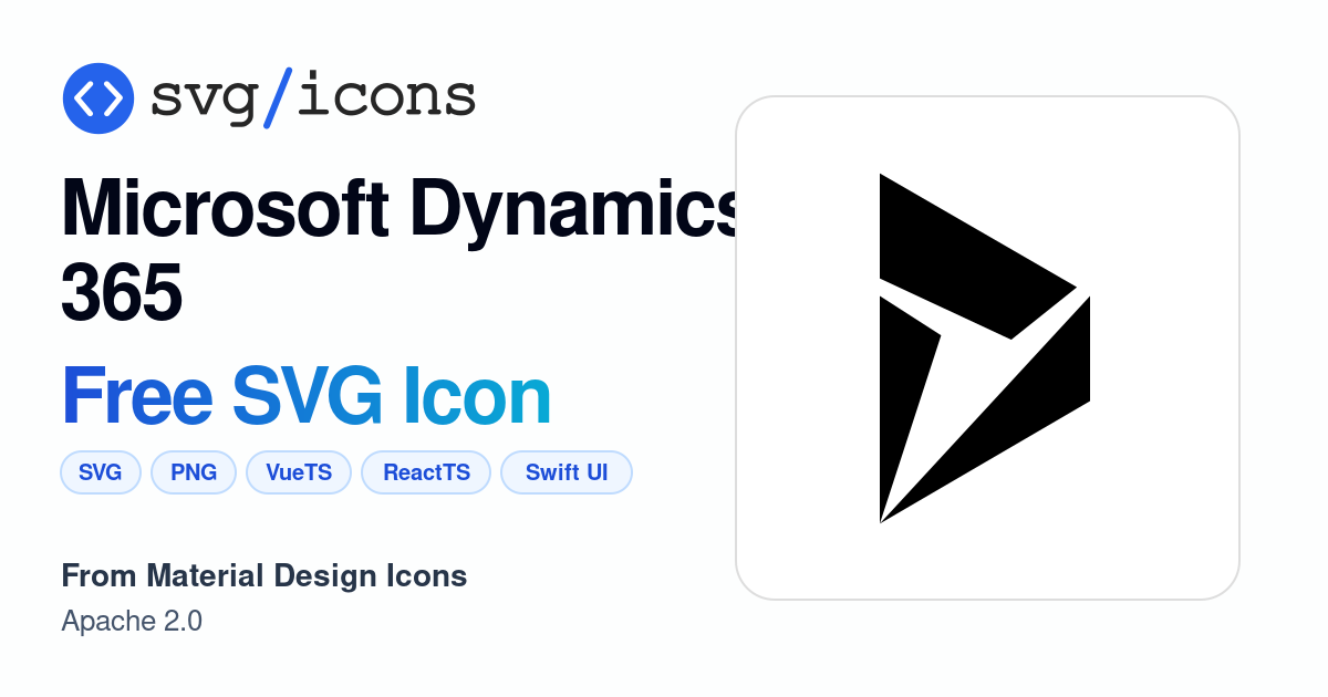 Microsoft-dynamics-365 SVG Icon - Free Microsoft-dynamics-365 PNG & SVG ...