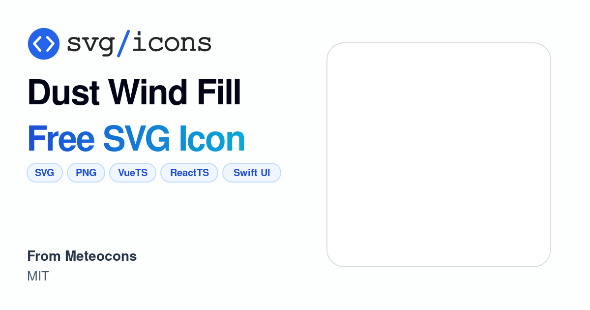Dust-wind-fill SVG Icon - Free Dust-wind-fill PNG & SVG Download