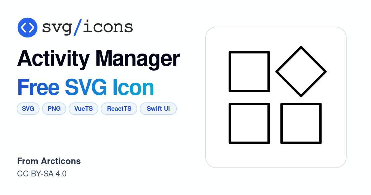 Activity-manager SVG Icon - Free Activity-manager PNG & SVG Download