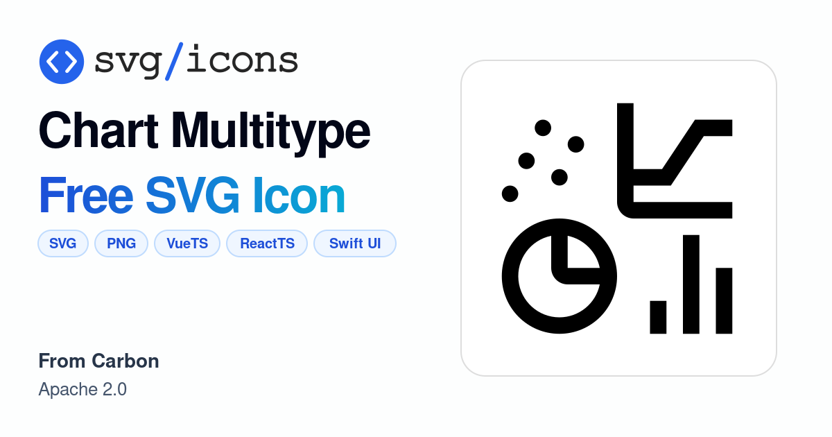 Chart-multitype SVG Icon - Free Chart-multitype PNG & SVG Download