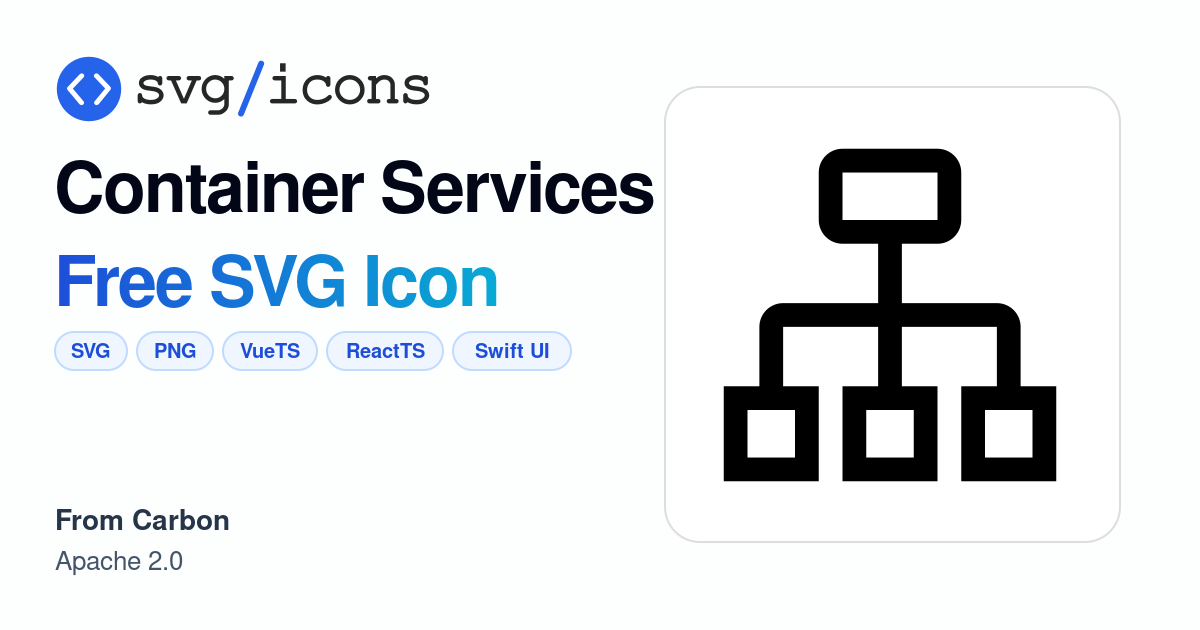 Container-services SVG Icon - Free Container-services PNG & SVG Download