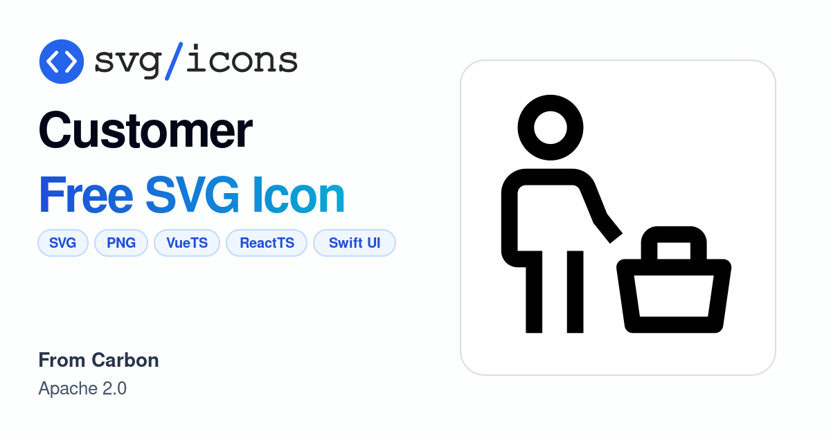 Customer SVG Icon - Free Customer PNG & SVG Download