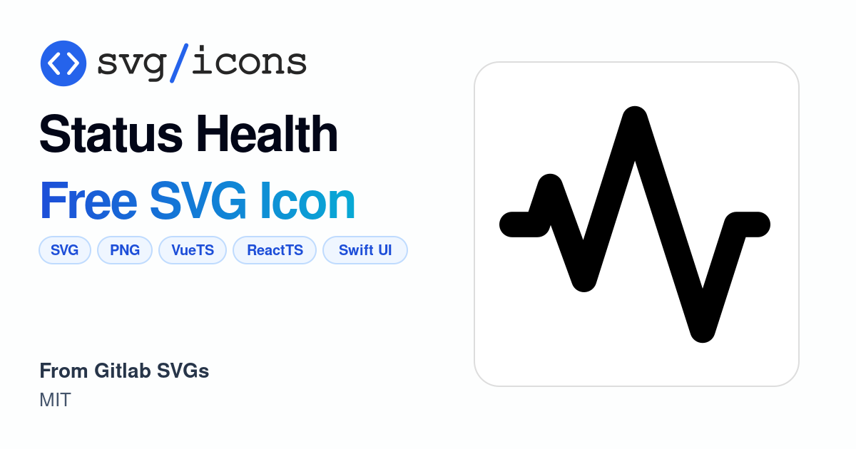 Status-health SVG Icon - Free Status-health PNG & SVG Download