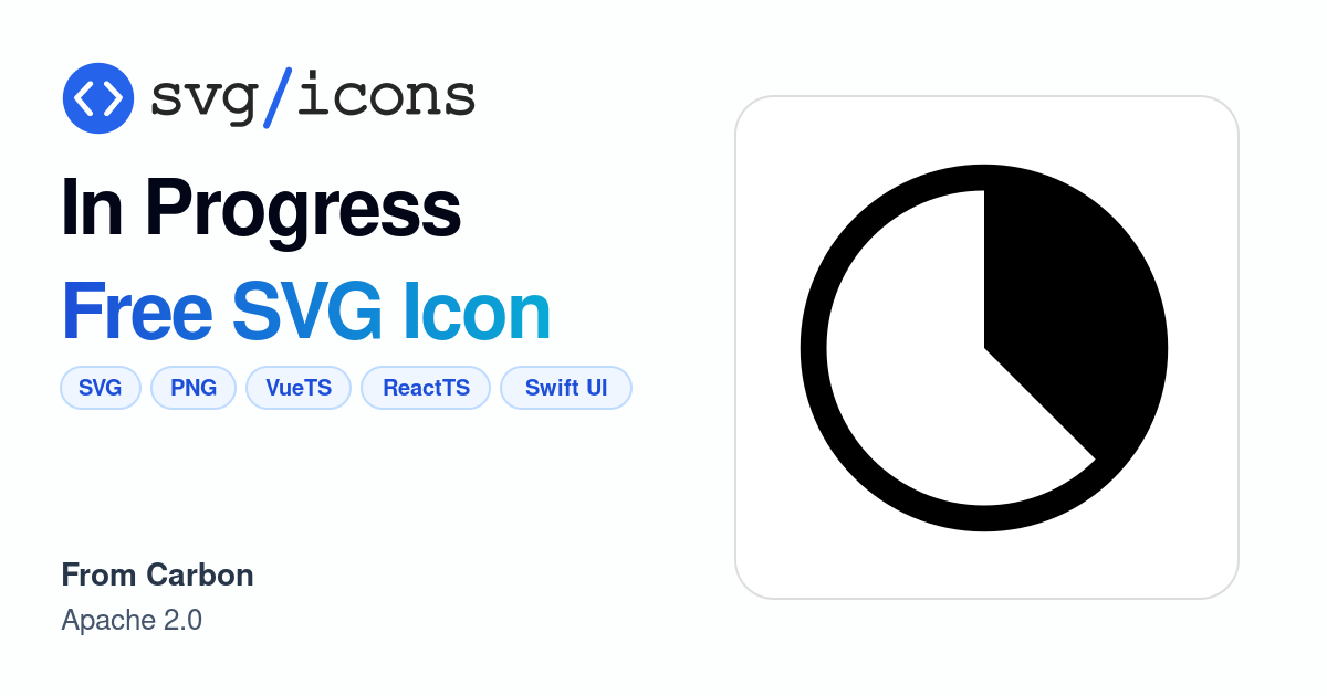 In-progress SVG Icon - Free In-progress PNG & SVG Download