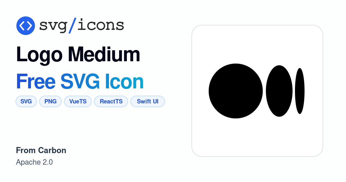 Logo-medium SVG Icon - Free Logo-medium PNG & SVG Download