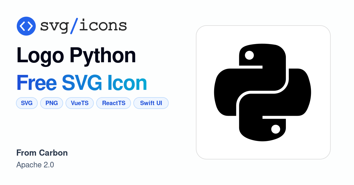 Logo-python SVG Icon - Free Logo-python PNG & SVG Download