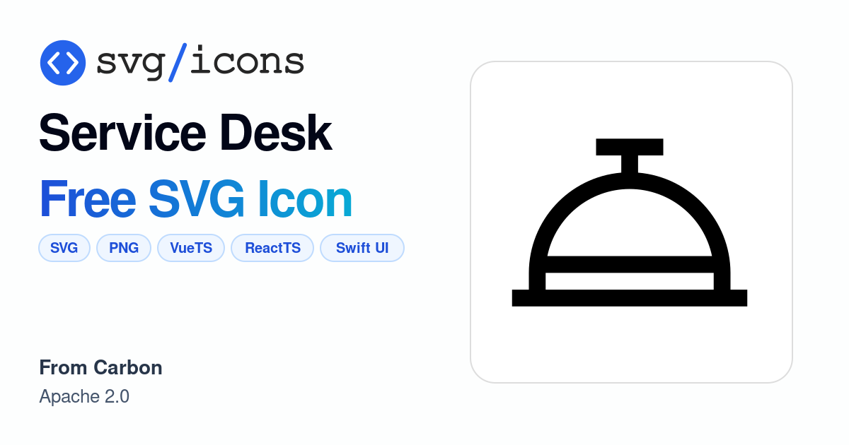 Service-desk SVG Icon - Free Service-desk PNG & SVG Download