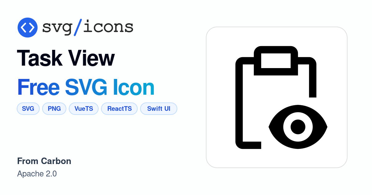 Task-view SVG Icon - Free Task-view PNG & SVG Download