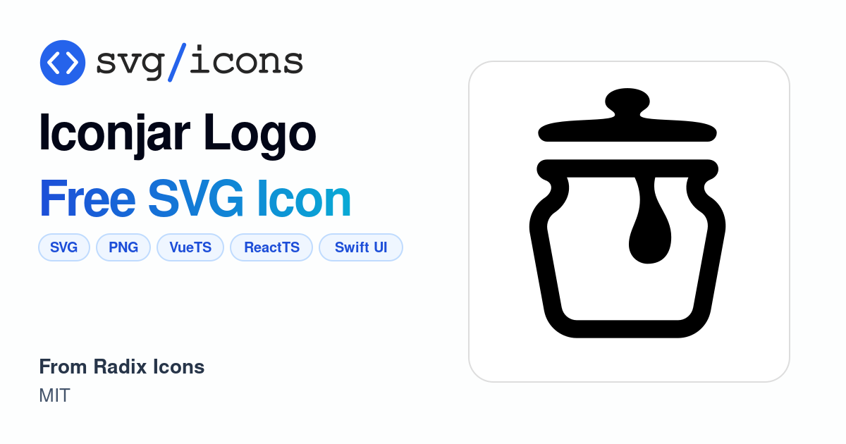 Iconjar-logo SVG Icon - Free Iconjar-logo PNG & SVG Download