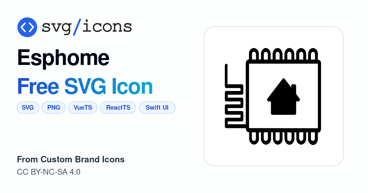 Esphome SVG Icon - Free Esphome PNG & SVG Download
