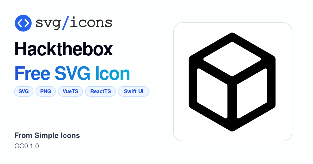Hackthebox SVG Icon - Free Hackthebox PNG & SVG Download