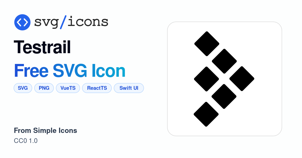 Testrail SVG Icon - Free Testrail PNG & SVG Download