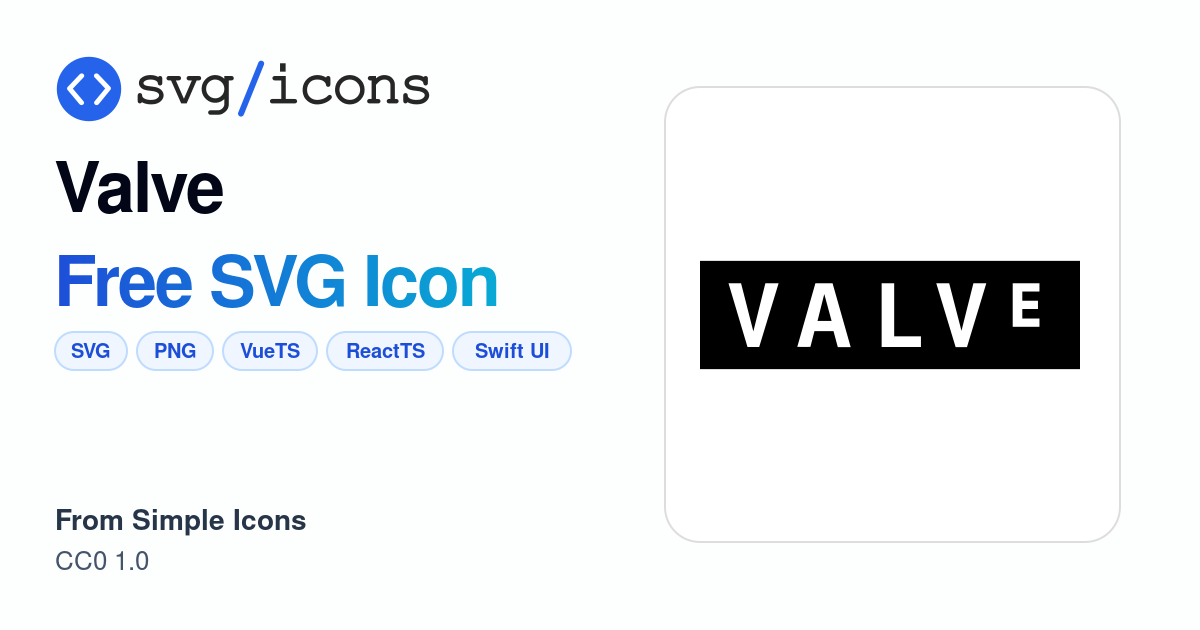 Valve SVG Icon - Free Valve PNG & SVG Download