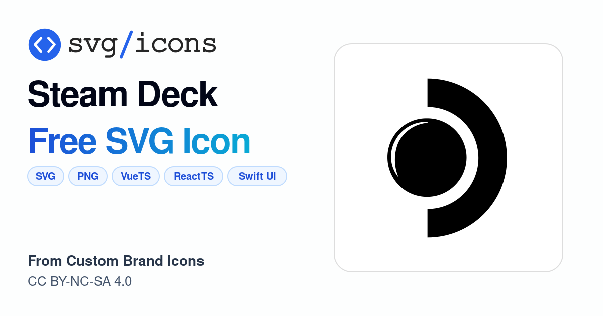 Steam-deck SVG Icon - Free Steam-deck PNG & SVG Download
