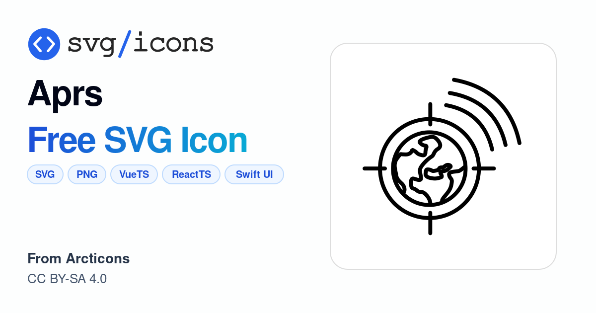 Aprs SVG Icon - Free Aprs PNG & SVG Download