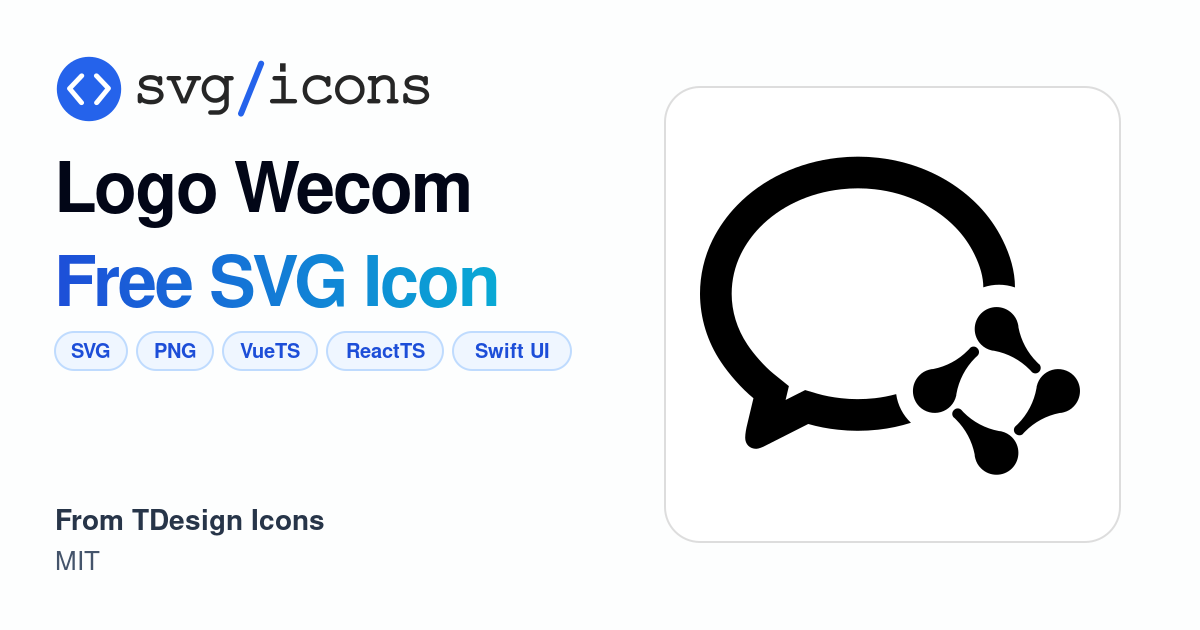 Logo-wecom SVG Icon - Free Logo-wecom PNG & SVG Download