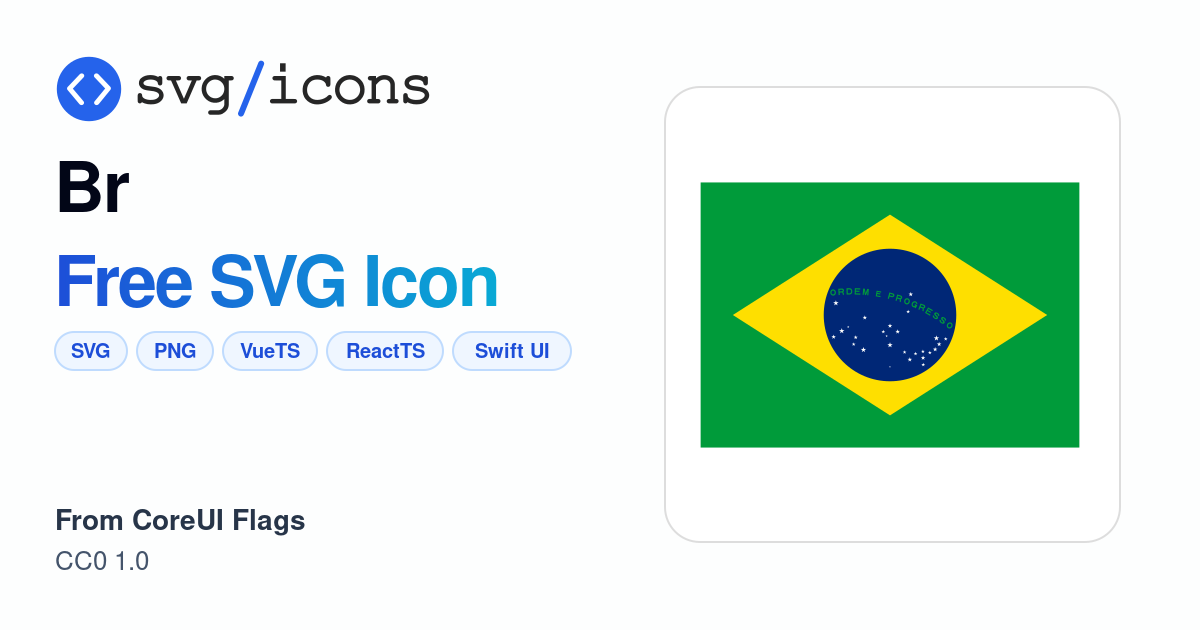 Br SVG Icon - Free Br PNG & SVG Download