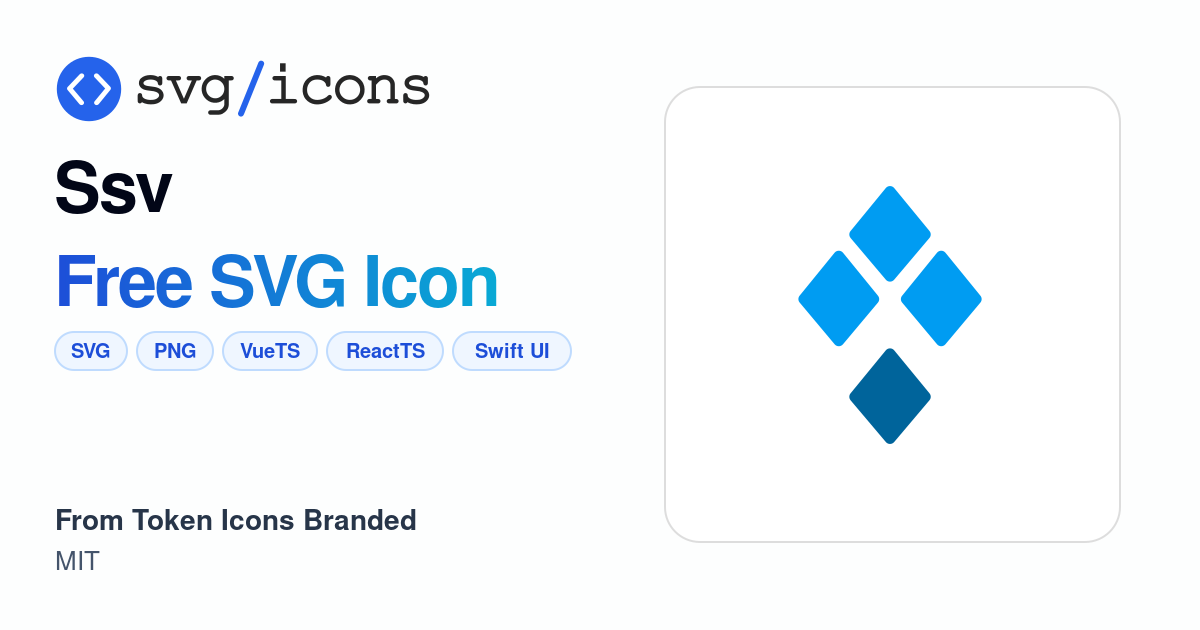 Ssv SVG Icon - Free Ssv PNG & SVG Download