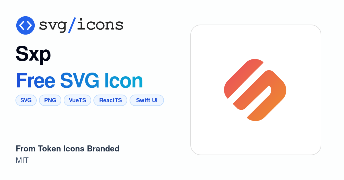 Sxp SVG Icon - Free Sxp PNG & SVG Download