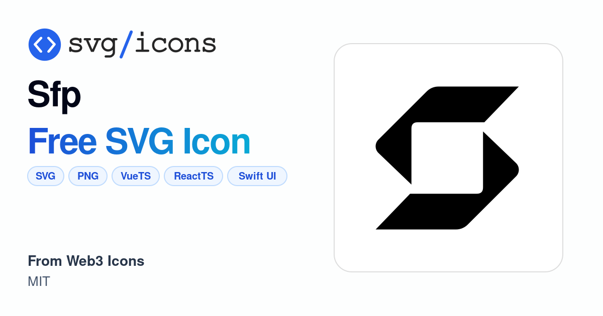 Sfp SVG Icon - Free Sfp PNG & SVG Download