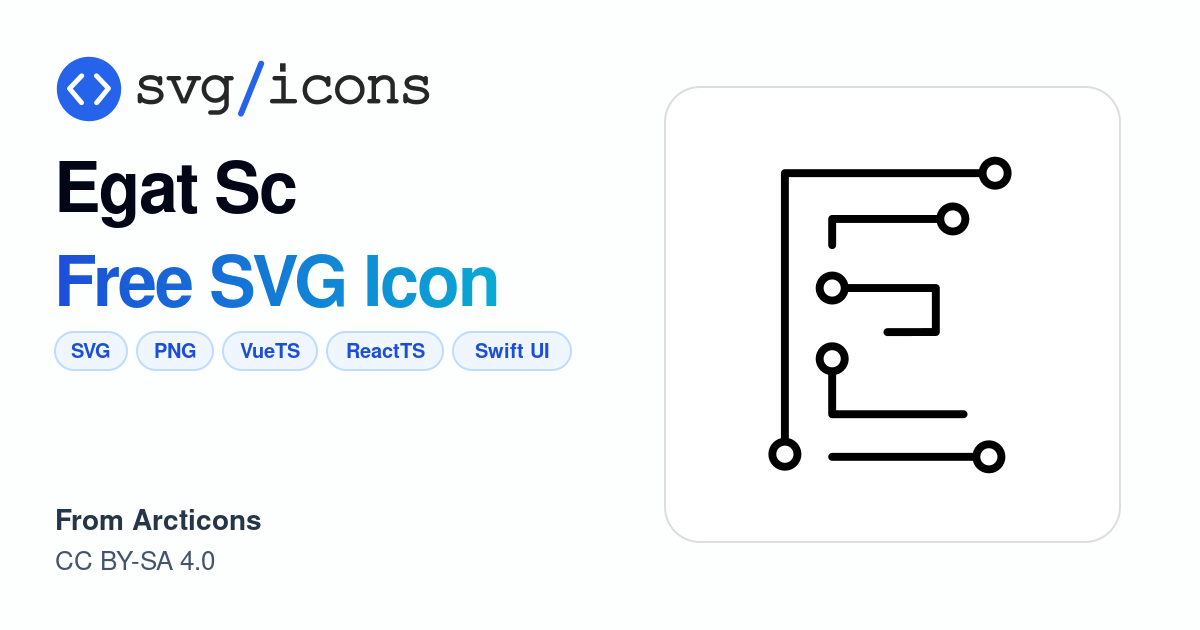 Egat-sc SVG Icon - Free Egat-sc PNG & SVG Download