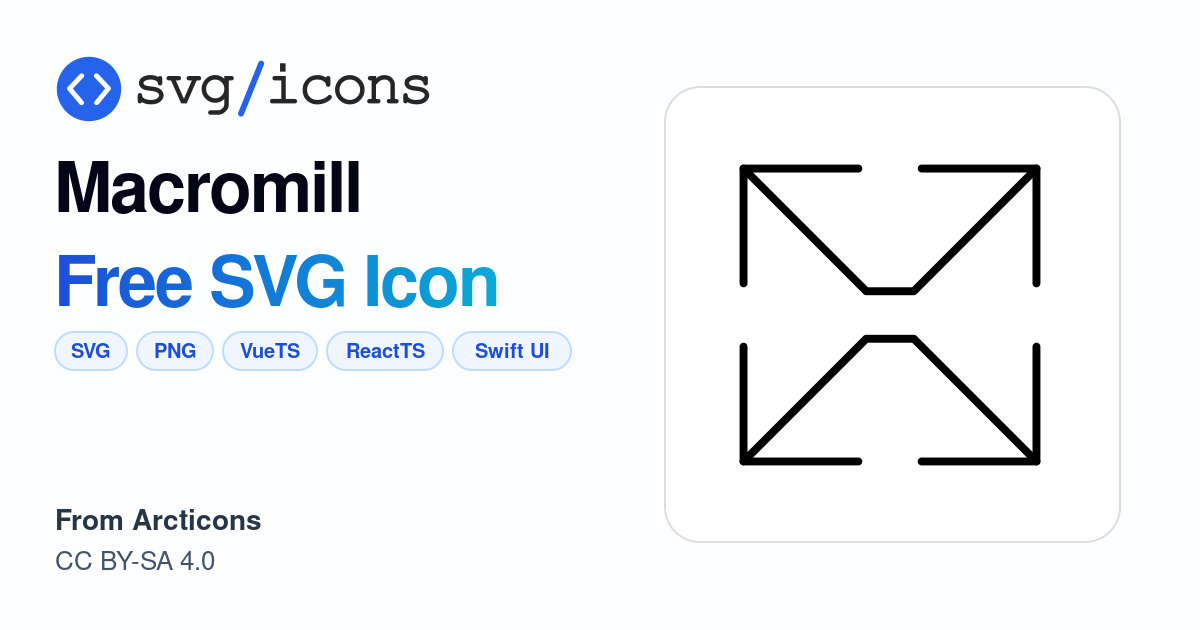 Macromill SVG Icon - Free Macromill PNG & SVG Download