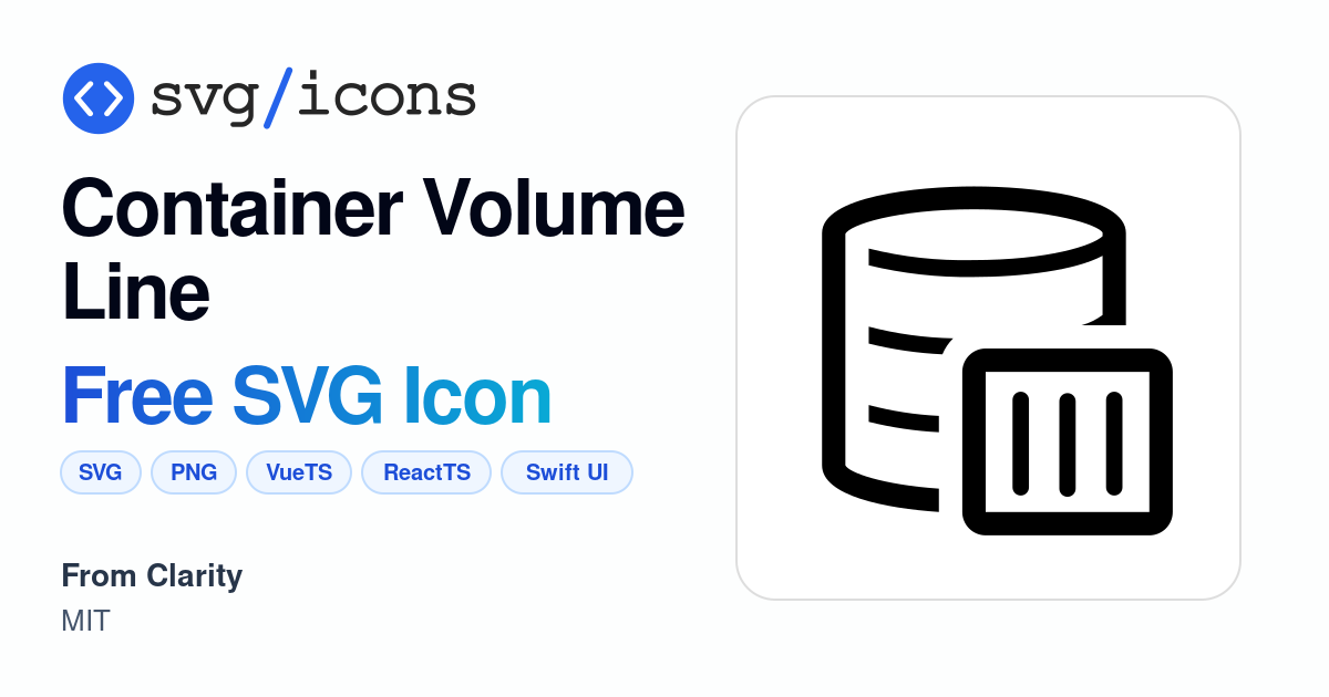 Container-volume-line SVG Icon - Free Container-volume-line PNG & SVG ...