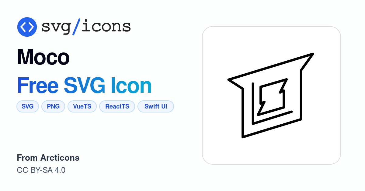 Moco SVG Icon - Free Moco PNG & SVG Download