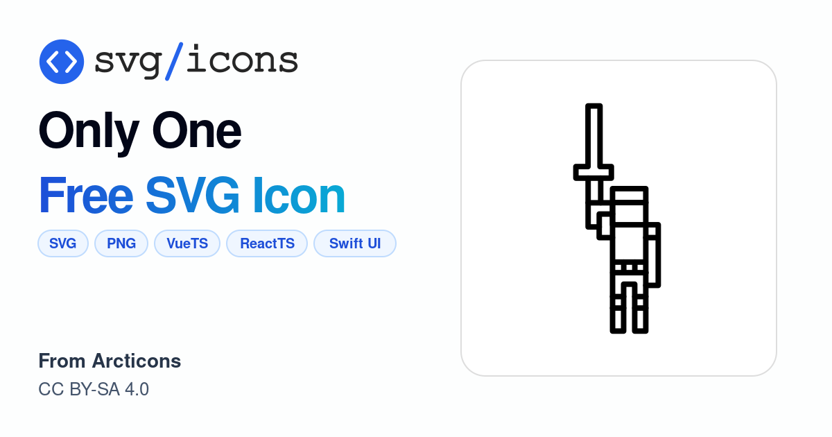 Only-one SVG Icon - Free Only-one PNG & SVG Download